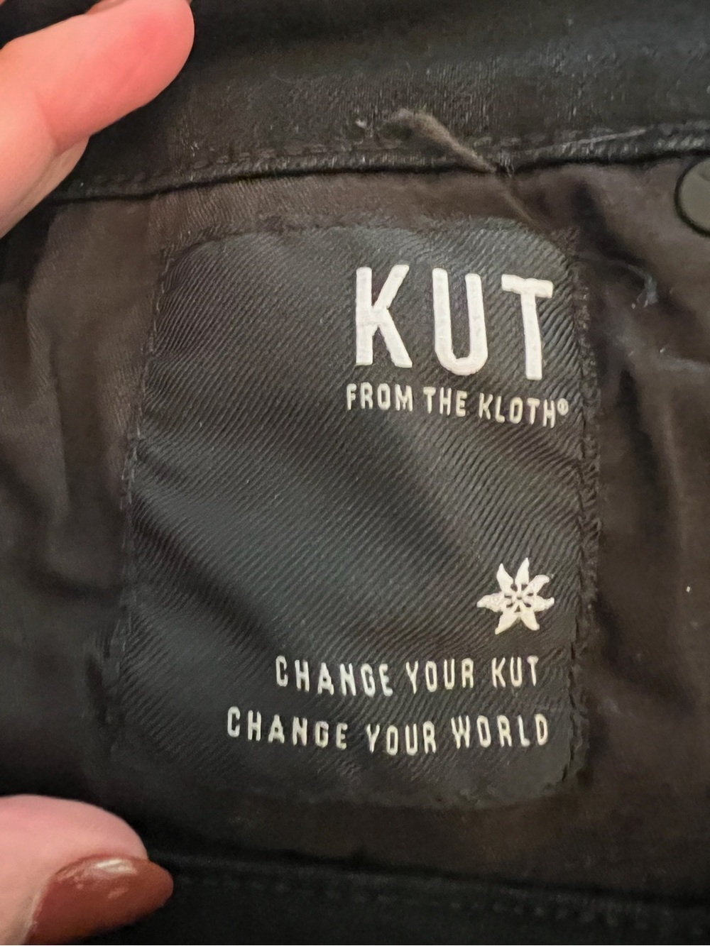 KUT From The Kloth Connie Fab Ab Ankle Skinny Jeans Black 6 - Picture 6 of 7